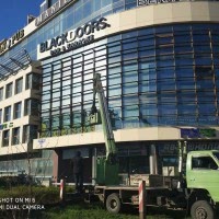 мойка окон бизнес-центра Панорама в Алматы