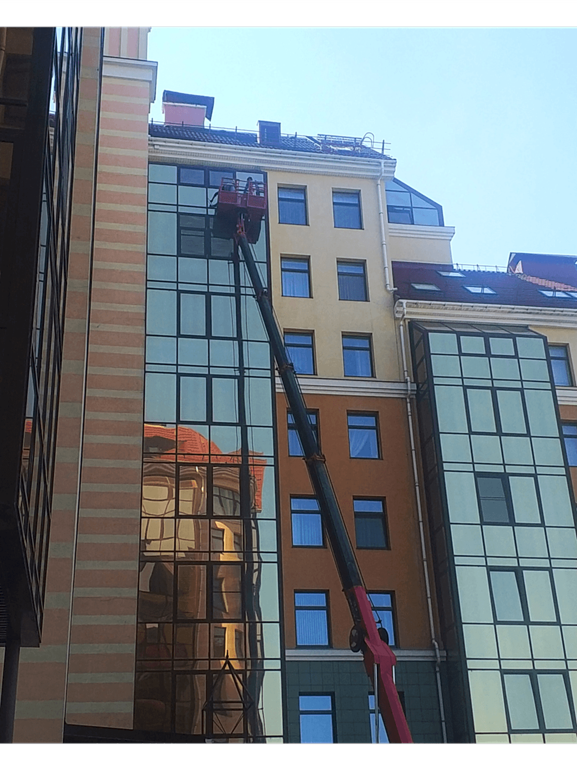 Мойка витражей